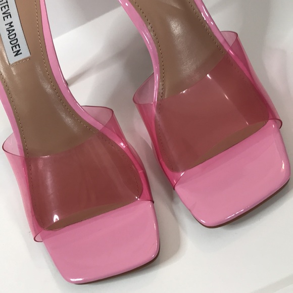 New Steve Madden Signal Clear Vinyl 